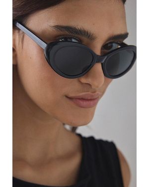 Vintage & ReMADE by UO Vintage By Uo Bubble Cat Eye Sunglasses - Gray