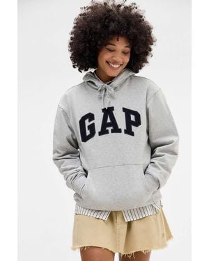 Gap Heritage Logo Hoodie - Grey