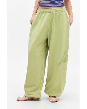 iets frans... Harri Logo Baggy Joggers - Green