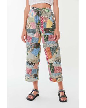 Kimchi Blue Gertie Patchwork Pant - Multicolor