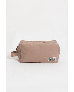 Terra Thread Organic Cotton Canvas Toiletry Bag - Natural