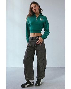 BDG Elise Barrel Leg Pant - Black