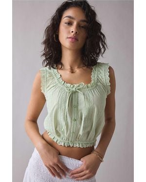 Kimchi Blue Juniper Tank Top - Green