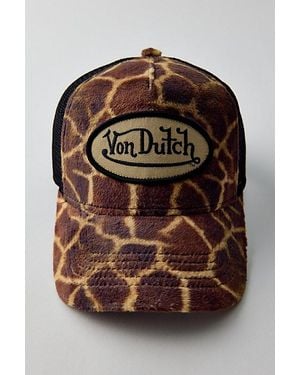 Von Dutch Vanimal Trucker Hat - Brown