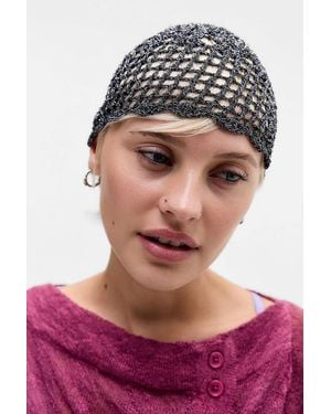 Urban Outfitters Uo Metallic Skull Cap