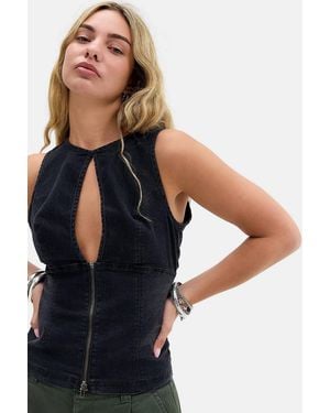 BDG Nicola Tank Top - Blue