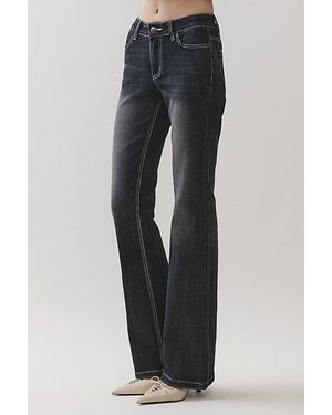 Personal Code Polaris Washed Boot Cut Denim Pants - Blue