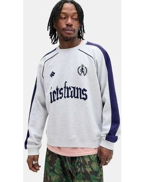 iets frans... Grey Gothic Panel Sweatshirt