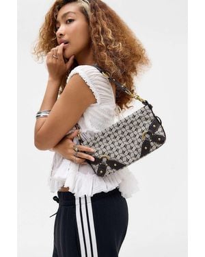 iets frans... Monogram Harness Shoulder Bag - Brown