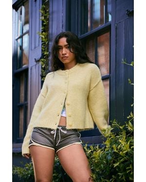 Urban Outfitters Uo Hudson Cardigan - Yellow