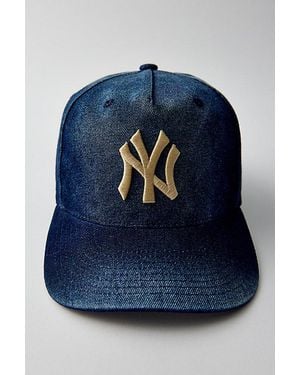 Mitchell & Ness Mlb New York Yankees Original Denim Hat - Blue