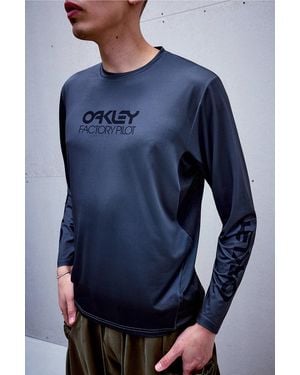 Oakley Black Gradient Maven Coast T-shirt - Blue