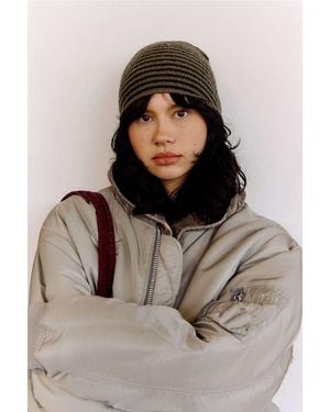 Urban Outfitters Uo Courtney Beanie - Black
