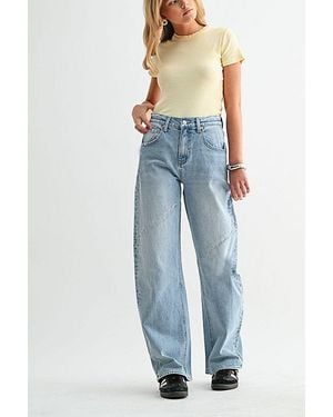 Jemina Denim The Arc Barrel Jean - Blue