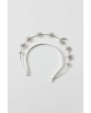 Urban Outfitters Lunar Celestial Halo Headband - Blue
