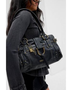 BDG Karlie Lock Shoulder Bag - Black