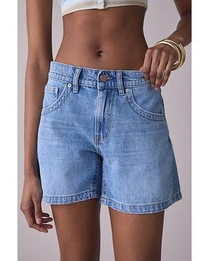 BDG Indie Mid-Rise Denim Short - Blue