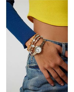 Urban Outfitters Classic Round Watch - Blue