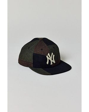 '47 Mlb New York Yankees Patched Snapback Hat - Black