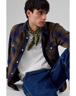 Levi's Relaxed Western Long Sleeve Shirt - Blue