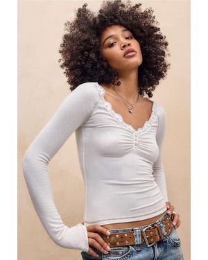 Out From Under Diana Long-sleeved Top - Brown