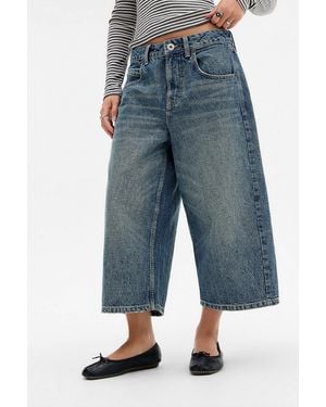 BDG Jaya Crop Jeans 24 At Urban Outfitters - Blue
