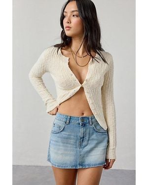 BDG Onna Denim Micro Mini Skirt - Blue