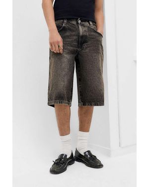 BDG Neo Skate Dark Tint Denim Shorts - Grey