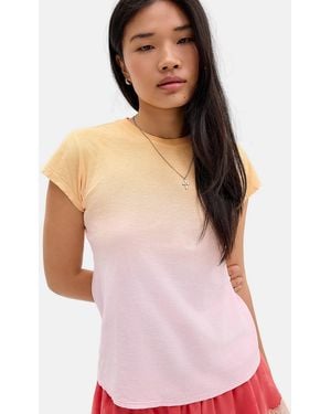 Urban Outfitters Uo Spill The Tee Short Sleeve T-shirt - Pink
