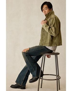 BDG Kasper Textured Canvas Jacket - Natural
