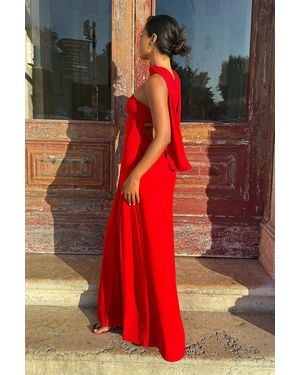 Susmie's Red Formentor Maxi Dress