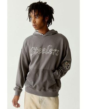 Mitchell & Ness Nfl Heritage Hues Hoodie Sweatshirt - Gray