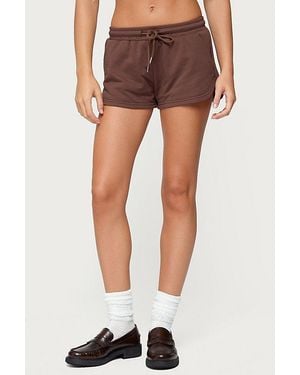 Edikted Kordelia Shorts - Brown