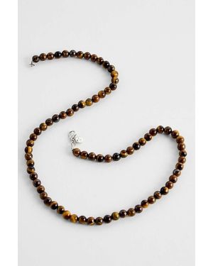 Urban Outfitters Uo Brown Stone Choker Necklace