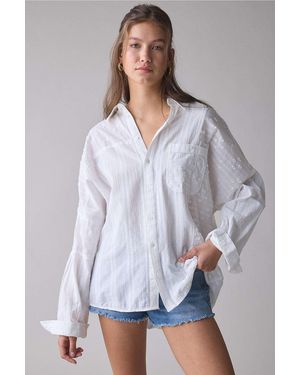 BDG Alex Oversized Shirt - Grey