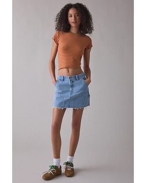 Levi's Icon Denim Mini Skirt - Blue