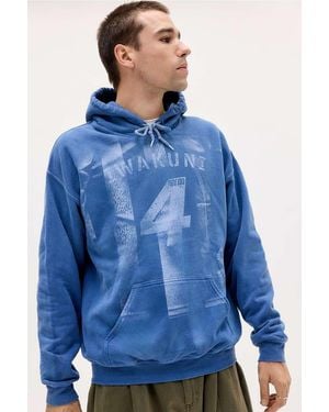 Urban Outfitters Uo Blue Iwakuni 4 Hoodie