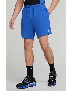 Nike Club Flow Mesh Short - Blue