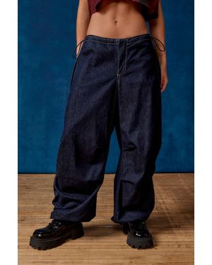 BDG Baggy Low-rise Tech Jean In Dark Blue,at Urban Outfitters