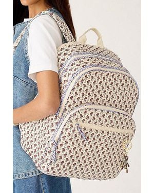 Vera Bradley Quilted Cotton Large Bancroft Backpack - Multicolor