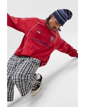 iets frans... Red Football Sweatshirt