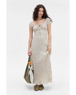 Kimchi Blue Sienna Maxi Dress - White
