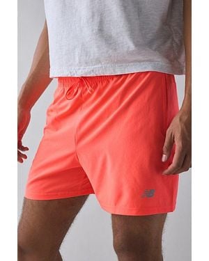 New Balance Sport Essential 5" Running Short - Red