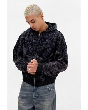 Urban Outfitters Uo Black Eagle Hoodie