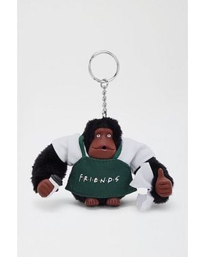 Kipling Friends Monkey Keychain - White