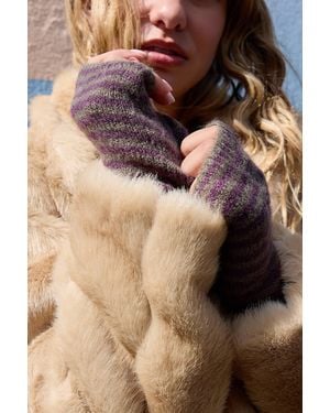 Urban Outfitters Uo Courtney Gloves - Brown