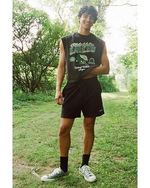 Standard Cloth Foundation Reverse Cotton Terry Short - Black