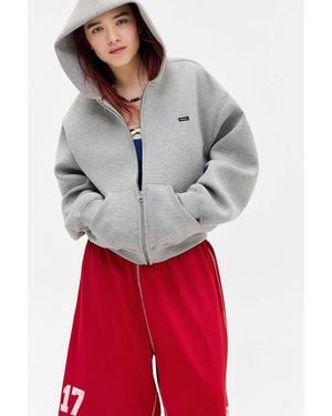 iets frans... Grey Marl Scuba Hoodie