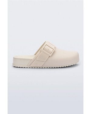 Melissa Cozy Jelly Clog Slip-On Sandals - White