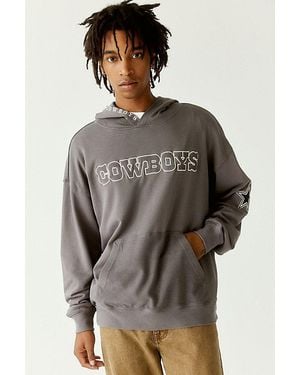 Mitchell & Ness Nfl Heritage Hues Hoodie Sweatshirt - Gray